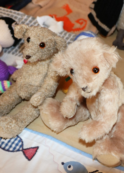 Teddy bears that will be donated to Starship Children’s Hospital in Auckland, thanks to women participating in the ARWCF Sewing, Quilts and Crafts programme. 