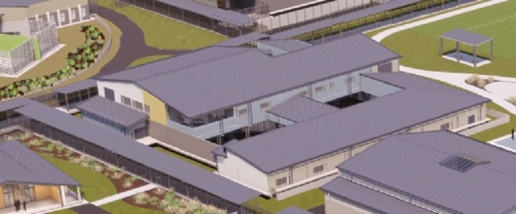 Artist impression – Programmes building.