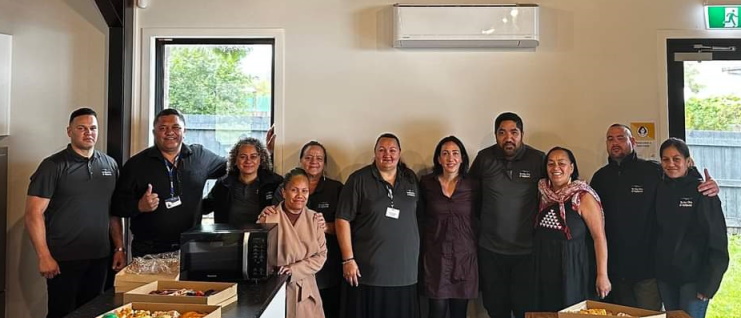 Te Hau Ora o Ngāpuhi Paiheretia staff in Kaikohe