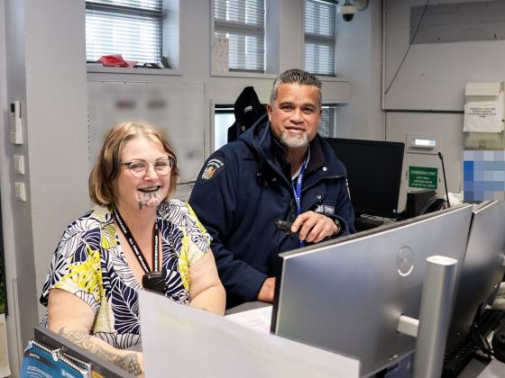 Staff record prison population in te reo Māori image